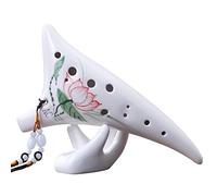 Adults ocarina Professional 12-hole Alto C-tune Ocarina Twelve-hole AC-tune Student Tao Xun Playing Musical Instruments With Lanyard ocarina instrument (Color : 04)