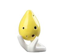 Adults ocarina Professional 6-hole Alto C-tone Ceramic Ocarina Cute Round Shape Ocarina Musical Instrument ocarina instrument (Color : 03)