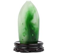 Adults ocarina Professional Playing Ten-hole Resin Pottery Xun Portable Student Beginner F/G Tone Green Ocarina ocarina instrument (Color : G)