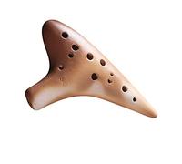 Adults ocarina Professional Smoked 12-hole High-pitched C Key (SC) Handmade Ceramic Ocarina Student Ocarina Musical Instrument ocarina instrument