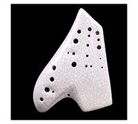 Adults ocarina Professional Three-tube Alto C-tone Ceramic Ocarina Playing Beginner Ice Cracked Smoked Ocarina Musical Instrument ocarina instrument