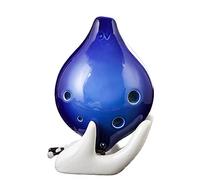 Adults ocarina Six-hole Ceramic Ocarina 6-hole Alto AC Tune Tao Xun Beginner Student Adult Ocarina Musical Instrument ocarina instrument (Color : 03)