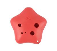 Adults ocarina Six-hole High-pitched C Key (SC) Plastic Resin Mini Starfish Shape Ocarina Musical Instrument ocarina instrument (Color : 01)
