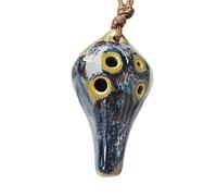 Adults ocarina Six-hole Ocarina Musical Instrument 6-hole Professional Students Adult Alto AC Tune Children's Pottery Xun With Lanyard ocarina instrument (Color : 07)