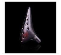 Adults ocarina Smoked 12-hole High-pitched E-drop Ceramic Ocarina Performance Level 12-hole Ocarina Musical Instrument ocarina instrument