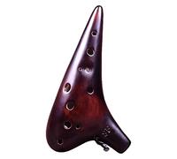Adults ocarina Smoked Playing Type 12-hole High-pitched F Key, Twelve-hole SF Ocarina With Bright Sound ocarina instrument