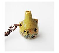 Adults ocarina Student Beginner 6-hole Alto C-tone Professional Playing Ocarina Musical Instrument Cute Shape Ceramic Ocarina ocarina instrument (Color : 06)