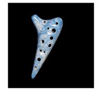 Adults ocarina Texture Ocarina 12-hole Mini Ocarina Alto C Tone Ceramic Ocarina Beginner Ocarina Musical Instrument ocarina instrument (Color : 01)
