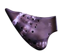 Adults ocarina Three-tube Alto C Key (AC) Bisque Ceramic Ocarina Beginner Stage Performance Wind Instrument ocarina instrument