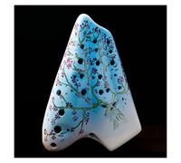 Adults ocarina Three-tube Ocarina AC-tune Ocarina Double-tube Alto C-tune Ceramic Ocarina Beginners Professional Players Use Ocarina ocarina instrument (Color : 03)