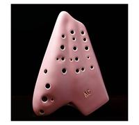 Adults ocarina Three-tube Ocarina AC-tune Ocarina Double-tube Alto C-tune Ceramic Ocarina Beginners Professional Players Use Ocarina ocarina instrument (Color : 08)