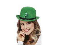 Smiffy's Bowler Hat Paddy's Day Felt with Shamrock Motif Adults