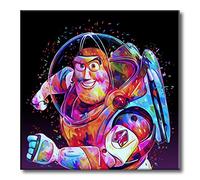 Adults Paint by Numbers Kit with Brushes, Pigment, Canvas, DIY Painting kit for Beginner, 16X20 Inch, Astronaut (Frameless)