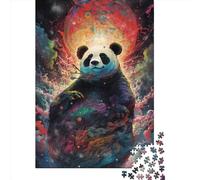 Adults Paper Jigsaw Holy Celestial Panda 1000 Pieces of Jigsaw Puzzles Rectangular Puzzle Intellectual Development Game 1000pcs (38x26cm)