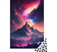 Adults Paper Jigsaw Peak_of_Universe_Landscape 1000 Pieces of Jigsaw Puzzles Rectangular Puzzle Intellectual Development Game 1000pcs (38x26cm)