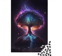 Adults Paper Jigsaw Tree_of_the_Universe 1000 Pieces of Jigsaw Puzzles Rectangular Puzzle Intellectual Development Game 1000pcs (38x26cm)