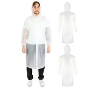 Adults Patrick Bateman Raincoat - Pack of 2 Standard Halloween Fancy Dress Costume Waterproof Raincoat - Adults TV Film Halloween Trick or Treat Costume