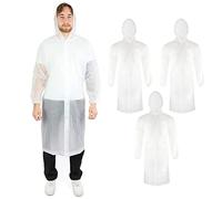 Adults Patrick Bateman Raincoat - Pack of 3 X-Large Halloween Fancy Dress Costume Waterproof Raincoat - Adults TV Film Halloween Trick or Treat Costume