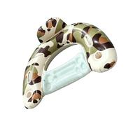 Adults Pool Floats - 99x80cm Cup Holder And Headrest Inflatable Lounger | Portable Pool Float | Floating Lounger Toy For Adult, Summer, Outdoor, Party, Lake, River, Swimming, Water Accessories