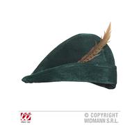 Adult's Prince Of Thieves Hat - robin hood hat hut sugarloaf cap archer medieval green