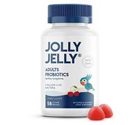 Adults Probiotics Tapioca Gummies - 5B CFU Bacillus Coagulans Live Bacterial Cultures Per Serving - Non-GMO, Halal, Cherry Flavour - 60 Vegan Gummies.
