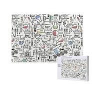 Adults Puzzle Game Challenging Puzzles,Jigsaw Puzzles 1000 Pieces,Chemistry Experiments Science Science Experiments