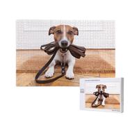 Adults Puzzle Game Challenging Puzzles,Jigsaw Puzzles 1000 Pieces,Dogs Jack Russell Terrier Animals