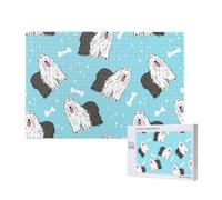 Adults Puzzle Game Challenging Puzzles,Jigsaw Puzzles 1000 Pieces,Old English Sheepdog Pattern