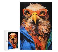 Adults Puzzles 1000 PCS Jigsaws Animal Eagle Jigsaw for Adults Anti-Stress Toys But Fun And Humorous Parent-child Interaction 1000 PCS