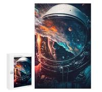 Adults Puzzles 1000 PCS Jigsaws Astronaut Portrait 05 Puzzle for Adults Brain Teaser Game Analysis And Logic Parent-child Interaction 1000 PCS