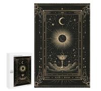 Adults Puzzles 1000 PCS Jigsaws Chalice Eclipse Puzzle for Adults Brain Teaser Game Analysis And Logic Parent-child Interaction 1000 PCS