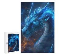 Adults Puzzles 1000 PCS Jigsaws Electric Blaze Dragon Puzzle for Adults Brain Teaser Game Analysis And Logic Parent-child Interaction 1000 PCS