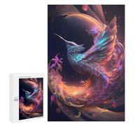 Adults Puzzles 1000 PCS Jigsaws Enchanted Hummingbird Flight Jigsaw for Adults Toy Wall Decor Perfect Decoration Parent-child Interaction 1000 PCS