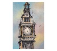 Adults Puzzles 1000 PCS Jigsaws Five Oclock Jigsaw Puzzle Relaxing Games Difficult Challenge Parent-child Interaction 1000 PCS