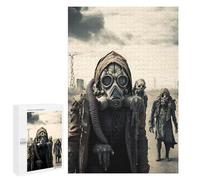 Adults Puzzles 1000 PCS Jigsaws Post-Apocalyptic Survivors Puzzle for Adults Brain Teaser Game Analysis And Logic Parent-child Interaction 1000 PCS