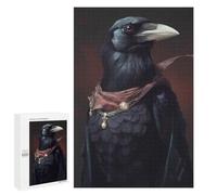 Adults Puzzles 1000 PCS Jigsaws Raven Unrealistic Puzzle for Adults Toy Wall Decor Stress Reliever Difficult And Challenge 1000 PCS
