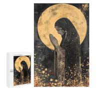 Adults Puzzles 1000 PCS Jigsaws The Pray of Goddess Puzzle for Adults Toy Wall Decor Stress Reliever Difficult And Challenge 1000 PCS