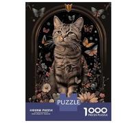 Adults Puzzles 1000 Piece Jigsaws American Shorthair Jigsaws for Adults Toy Wall Decor Difficult Challenge Difficult And Challenge 52x38cm/1000pcs