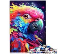 Adults Puzzles 1000 Piece Jigsaws Animals Birds Parrots Intellectual Game 26x38cm deal as gifts for the whole family for ages 14+