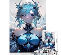 Adults Puzzles 1000 Piece Jigsaws Anime Airl Angel Part Educational Toy Gifts Ideas for Educational Game Improving Love between Couples Size 38x26cm