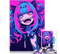 Adults Puzzles 1000 Piece Jigsaws Anime Monster Girl Staycation: Zeit totschlagen Geburtstagsgeschenk, Geschenke, Wandkunst52x38cm