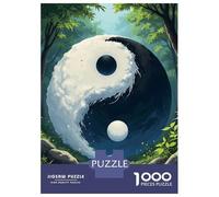 Adults Puzzles 1000 Piece Jigsaws Anime Yin Yang Nature Jigsaws for Adults Toy Wall Decor Difficult Challenge Difficult And Challenge 70x50cm/1000pcs