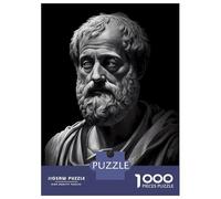 Adults Puzzles 1000 Piece Jigsaws Aristotle Puzzle for Adults Relaxing Games Enhance Memory Unique Gifts for Birthday And Christmas 38x26cm/1000pcs