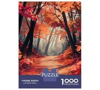 Adults Puzzles 1000 Piece Jigsaws Autumn Forest Pathway-1 Puzzle for Adults Relax Games Presents for Women for Is Ideal As A Gift 70x50cm/1000pcs