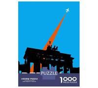 Adults Puzzles 1000 Piece Jigsaws Berlin Travel Puzzle for Adults Relax Games Presents for Women for Is Ideal As A Gift 70x50cm/1000pcs