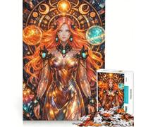 Adults Puzzles 1000 Piece Jigsaws Celestial Beauty, Hands-on Game, Fun Activities at Home, Great Gift for Gaming 50x75cm