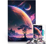 Adults Puzzles 1000 Piece Jigsaws Cosmic Wanderlust für Lernspiel-Herausforderungsspielzeug Wanddekoration52x38cm