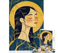 Adults Puzzles 1000 Piece Jigsaws Cracks Withing Me Practical Game Staycation Kill Time Anti-Stress Toys Artists' Collection, Fine Arts (38X52cm)