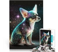 Adults Puzzles 1000 Piece Jigsaws cute chihuahua dog Trainieren Sie Ihr Gehirn und Ihre Hände Geburtstagsgeschenk38x26cm