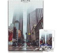 Adults Puzzles 1000 Piece Jigsaws Dallas Toy Intellectual Game A Work of Art Educational Toy Size 38x26cm